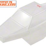 Losi Micro Rock Crawler Body, Clear w/ Stickers LOSB1565